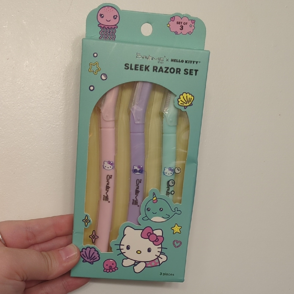 Hello Kitty Pastel Razor Trio